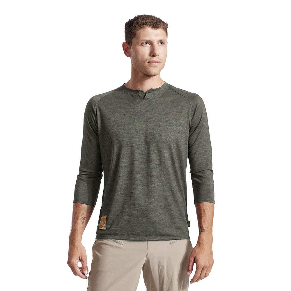 Mens Canyon Merino 3/4 Jersey Original Garansi Resmi