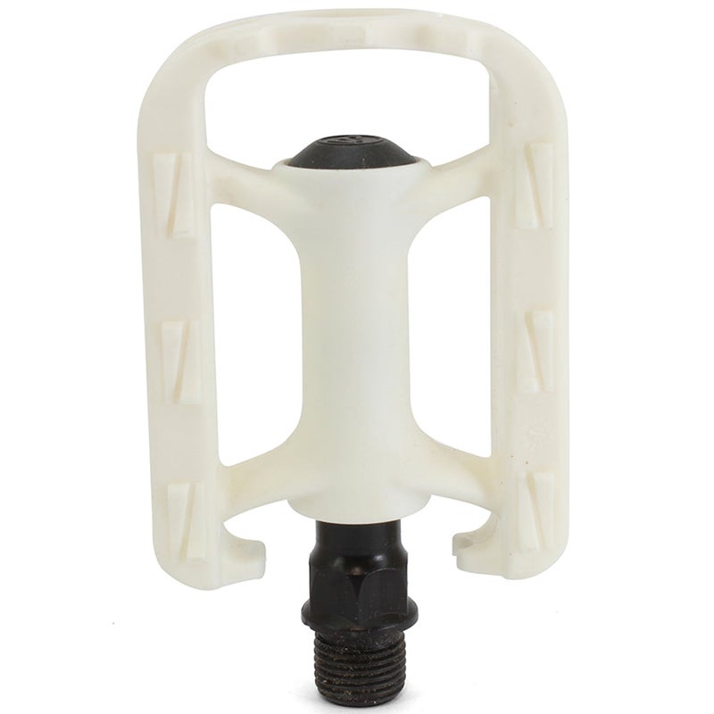 VP Plastic 9/16 Kids Pedals for 12-16 inci Bikes / White (3479A) Original Garansi Resmi